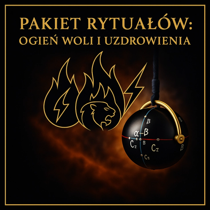 Pakiet Rytuałów Ogień Woli i Uzdrowienia – MysticRoots Wrocław, rytuał Hoodoo, ogień i wahadło, energia transformacji i oczyszczenia, magia ognia i równowagi