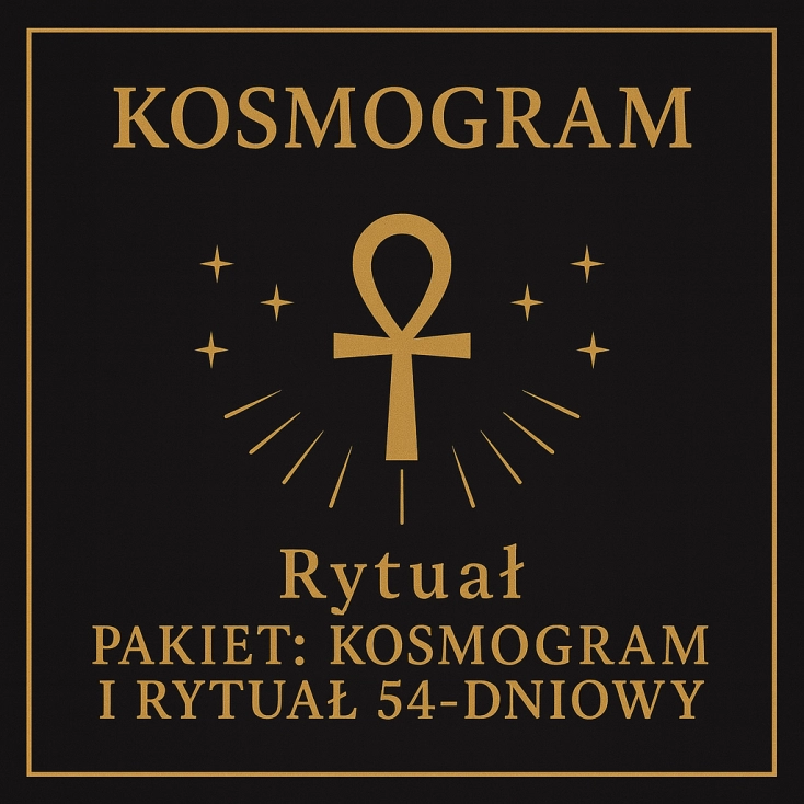 Pakiet Kosmogram i Rytuał 54-dniowy – MysticRoots Wrocław, rytuał samopoznania i transformacji, praca z energią i kosmiczną mapą życia