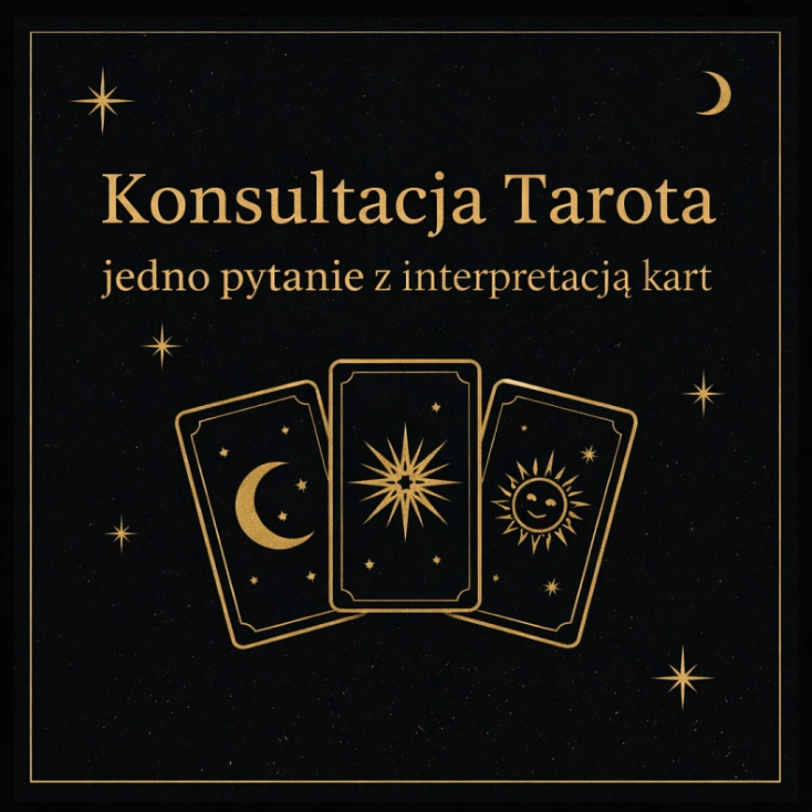 Profesjonalna interpretacja kart Tarota przygotowana na podstawie rozkładu kart. Odpowiedź w formie pisemnej w ciągu 24–48 godzin.