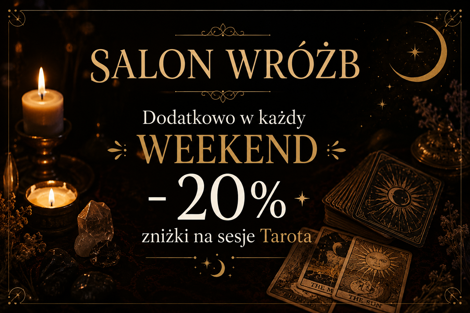 Promocja MysticRoots w Salon Wróżb -20%